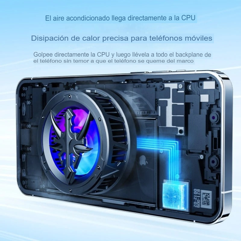 ❄️Enfriador Magnético para Móvil | Mantén tu Smartphone a la Temperatura Ideal❄️