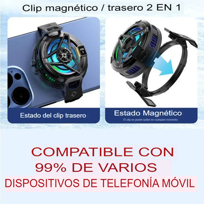 ❄️Enfriador Magnético para Móvil | Mantén tu Smartphone a la Temperatura Ideal❄️