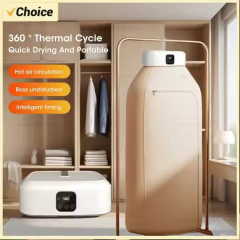 🔥 SECADORA ELÉTRICA PORTÁTIL – ⏰ ¡Seca en minutos sin aumentar tu factura de luz! 🍃