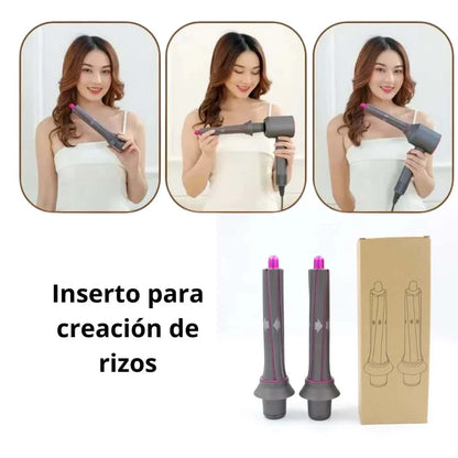 🔥Secador Styler Profesional Multifunción 5en1: para un Cabello Perfecto | ¡El Cabello Nunca se Enreda!🌀