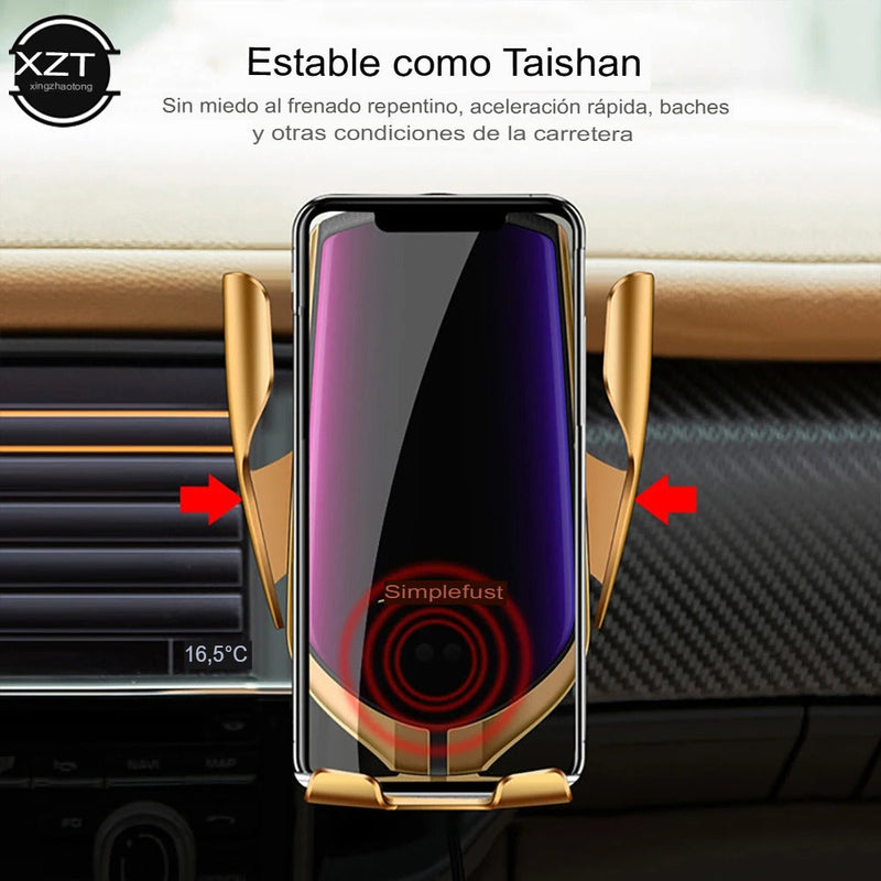 📱Soporte Cargador Inalámbrico para Coche: Comodidad y Tecnología🚗⚡