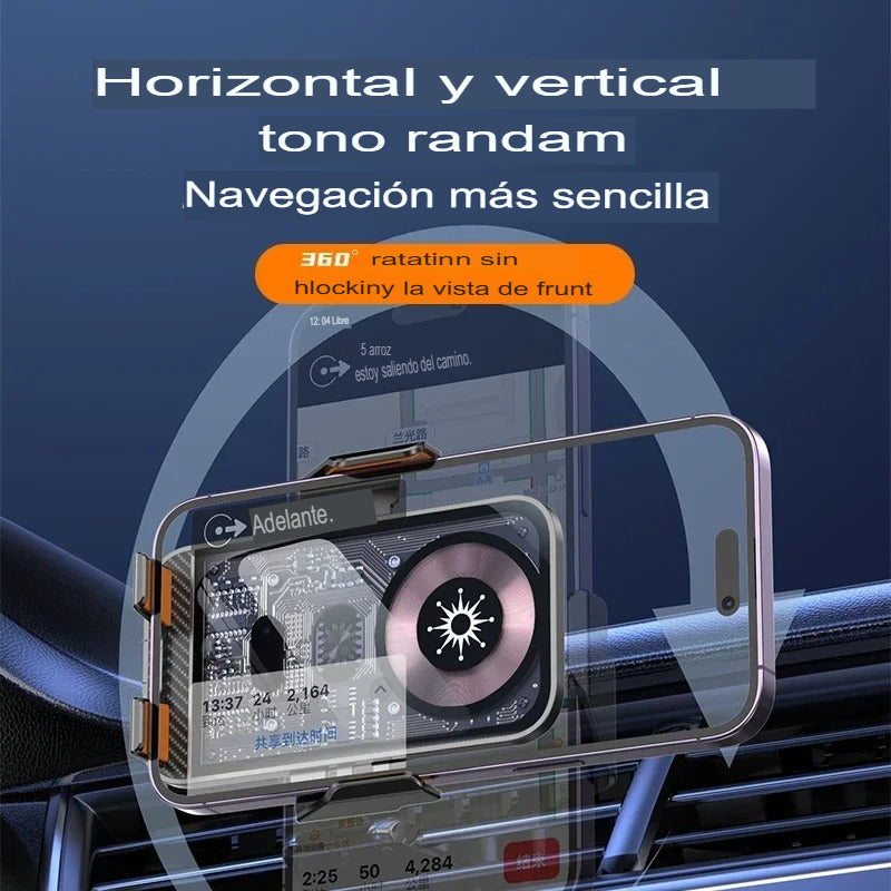 🚗 Soporte con Cargador Inalámbrico para Coche – Comodidad y Funcionalidad en un Solo Producto ⚡