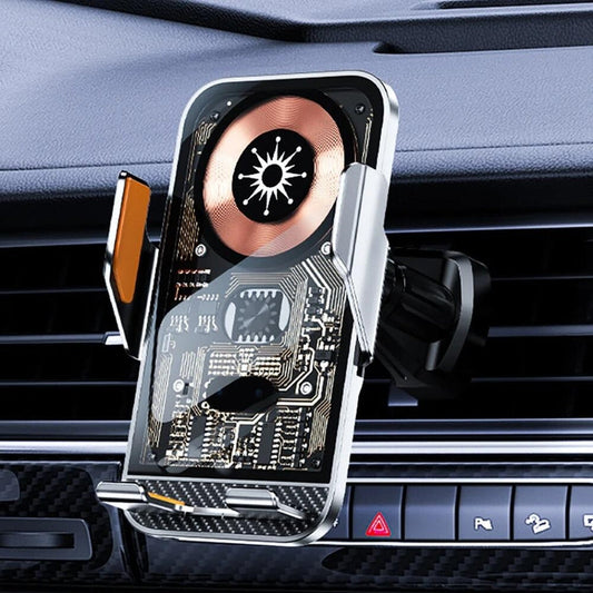 🚗 Soporte con Cargador Inalámbrico para Coche – Comodidad y Funcionalidad en un Solo Producto ⚡