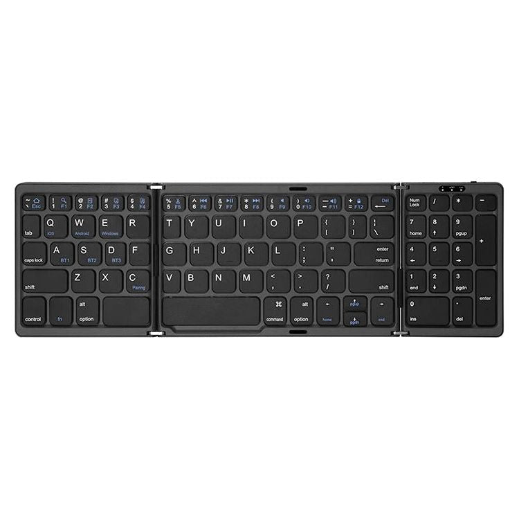 ⌨️ Teclado Plegable y Compacto Multifunción - Ideal para Viajes y Uso Diario ⌨️