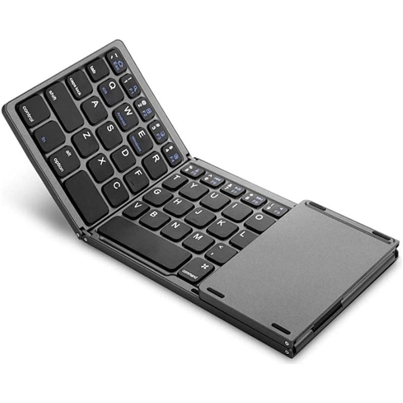 ⌨️ Teclado Plegable y Compacto Multifunción - Ideal para Viajes y Uso Diario ⌨️