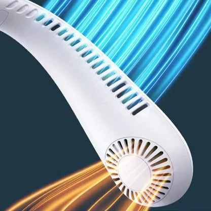🌬️Ventilador de Cuello Sin Aspas: Frescura y Comodidad al Instante 🌞