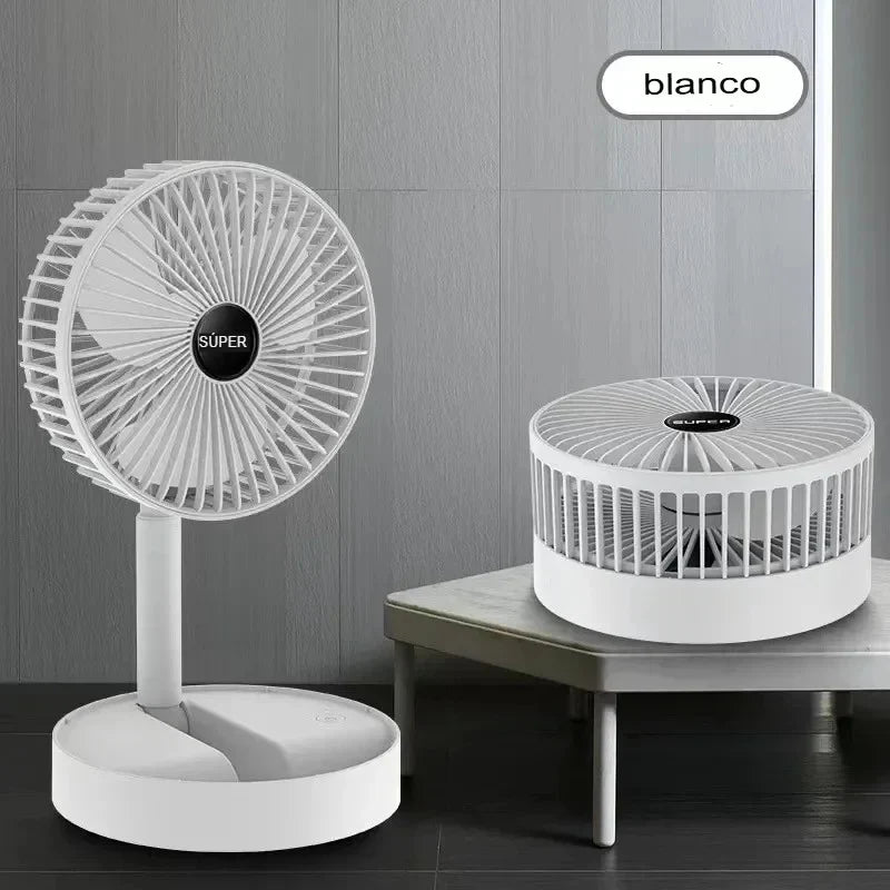 🌬️Ventilador Plegable y USB Recargable: ¡Mantén la Frescura con Estilo y Comodidad!