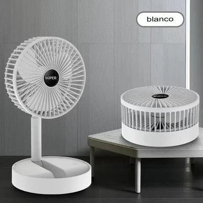 🌬️Ventilador Plegable y USB Recargable: ¡Mantén la Frescura con Estilo y Comodidad!
