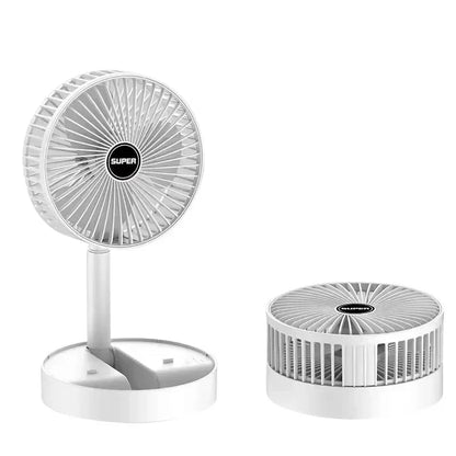 🌬️Ventilador Plegable y USB Recargable: ¡Mantén la Frescura con Estilo y Comodidad!