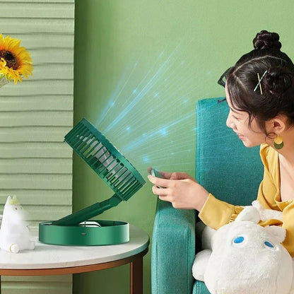 🌬️Ventilador Plegable y USB Recargable: ¡Mantén la Frescura con Estilo y Comodidad!