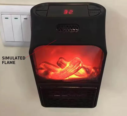 🔥 CALEFACTOR POTENTE 1000W™ – Calefactor portátil POTENTE efecto chimenea 1000 W ¡Adiós al frío congelante! 🪵