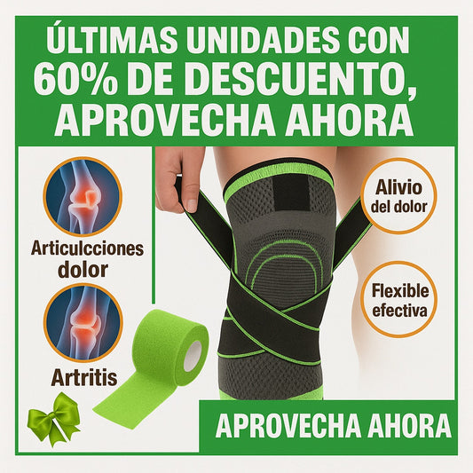 🦵 Rodillera de Compresión Ajustable – Soporte Premium para Tus Rodillas
