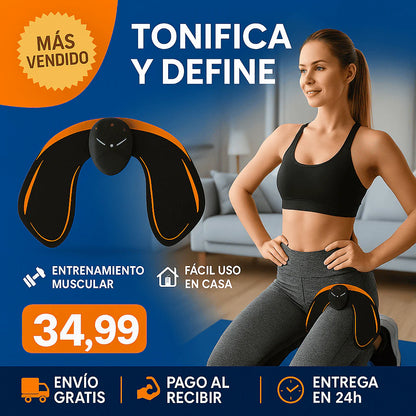 🍑 AssBump – Estimulador y Tonificador de Glúteos con Tecnología EMS + E-book Gratis ✅