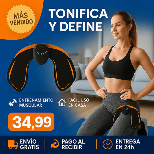 🍑 AssBump – Estimulador y Tonificador de Glúteos con Tecnología EMS + E-book Gratis ✅