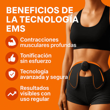 🍑 AssBump – Estimulador y Tonificador de Glúteos con Tecnología EMS + E-book Gratis ✅
