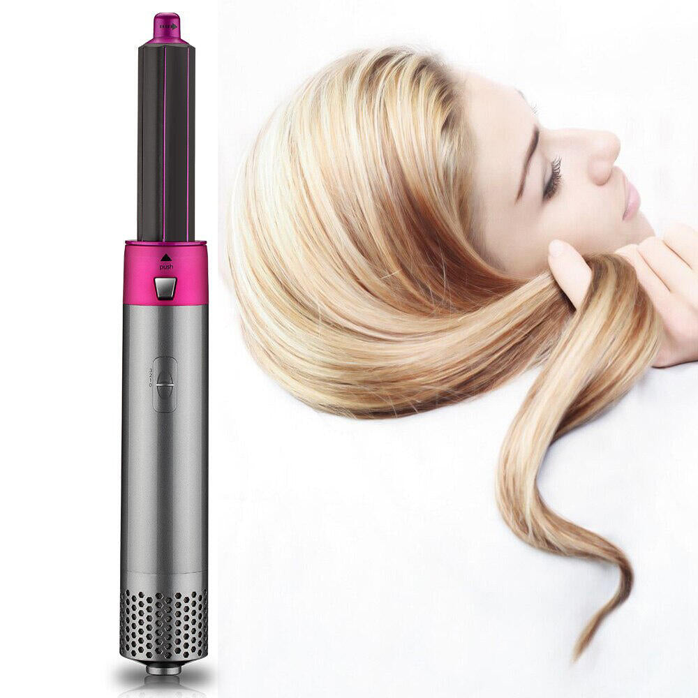 ✨ CEPILLO SECADOR 5 EN 1: ¡CABELLO DE SALÓN EN SEGUNDOS + REGALO SECRETO! 😍