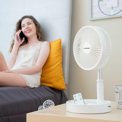 ❄️ ¡Adiós al Calor! Ventilador 3 en 1 Plegable y Recargable: ¡Frescor Intenso Portátil por Hasta 1 Día! ✅