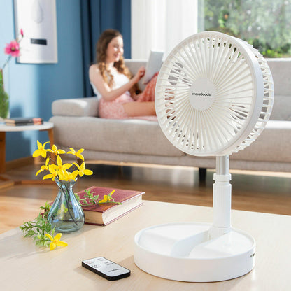 ❄️ ¡Adiós al Calor! Ventilador 3 en 1 Plegable y Recargable: ¡Frescor Intenso Portátil por Hasta 1 Día! ✅