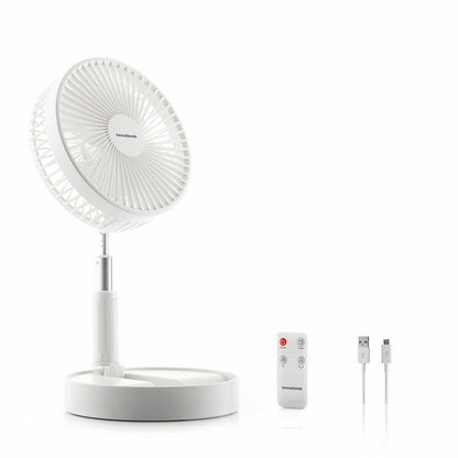 ❄️ ¡Adiós al Calor! Ventilador 3 en 1 Plegable y Recargable: ¡Frescor Intenso Portátil por Hasta 1 Día! ✅